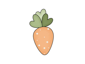 Carrot with Hearts