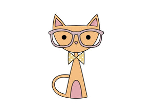 Cat with Glasses