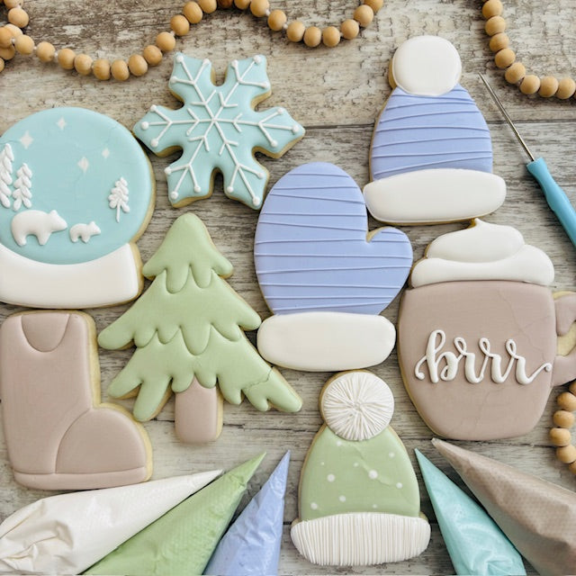 DIY Winter Cookie Decorating Kit