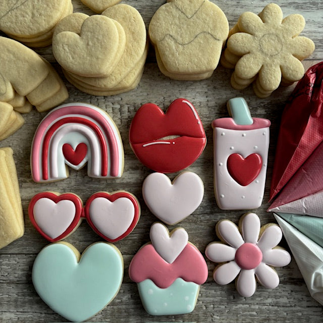 DIY Valentine's Cookie Decorating Kit