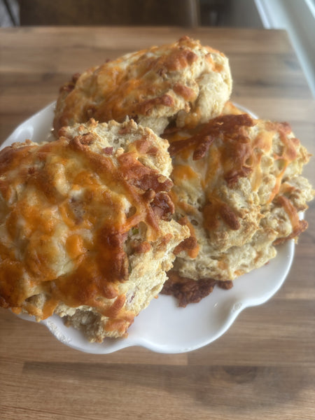 Bacon Cheddar Scones