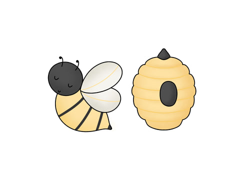 Bee and Hive Set