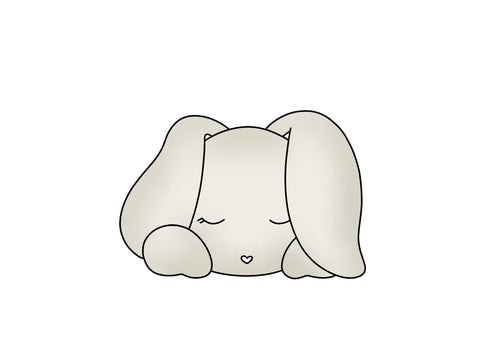 Bunny Face - Sleeping