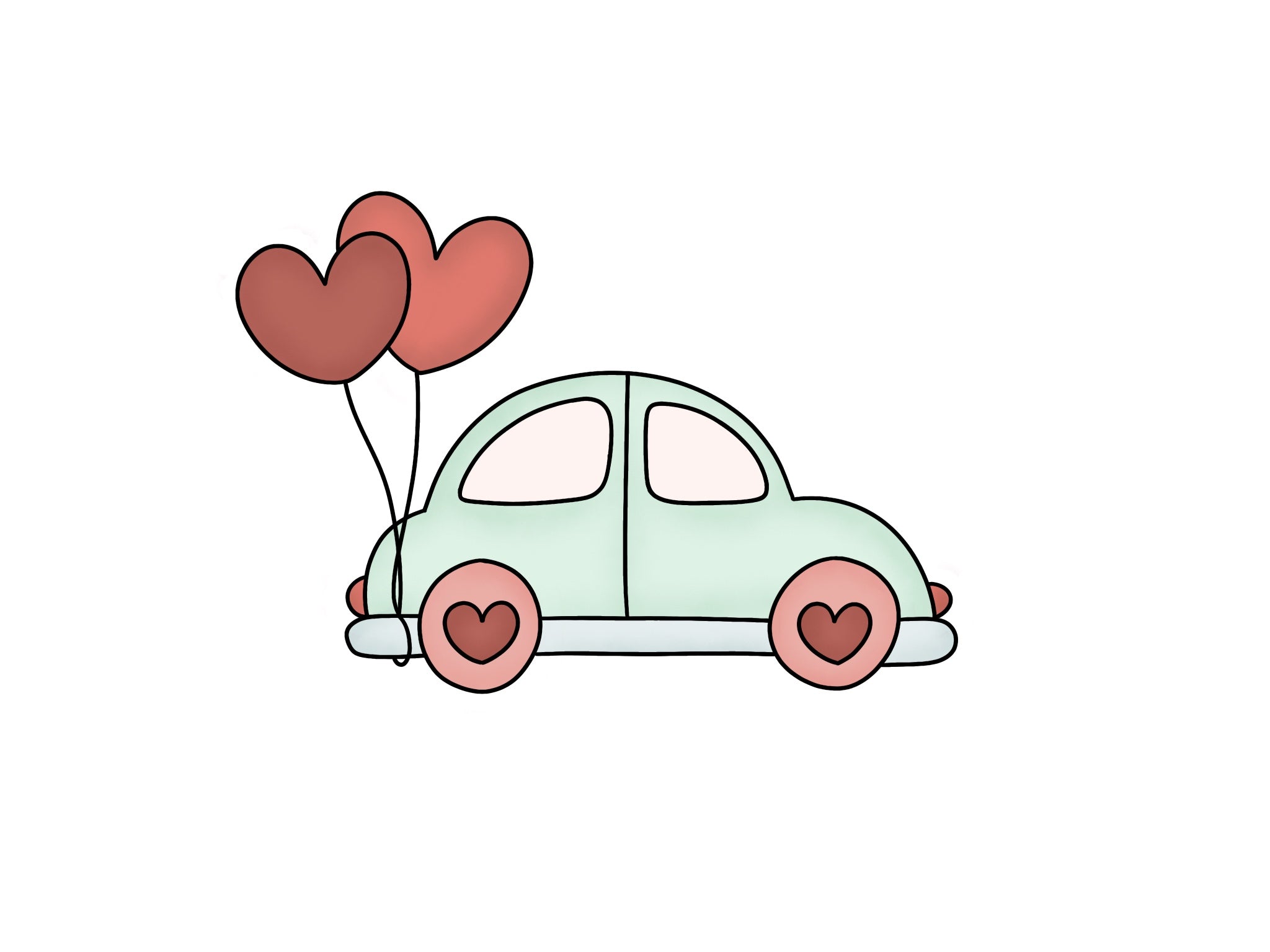 Love Bug - Valentine's Day Car