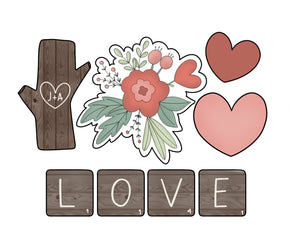 Rustic Love Set