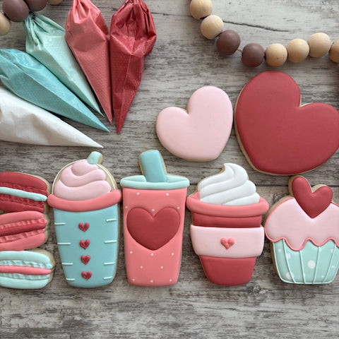 PUBLIC Cookie Class - Valentine's Day Drinks Saturday Feb 8th 1-3pm (Cochrane)