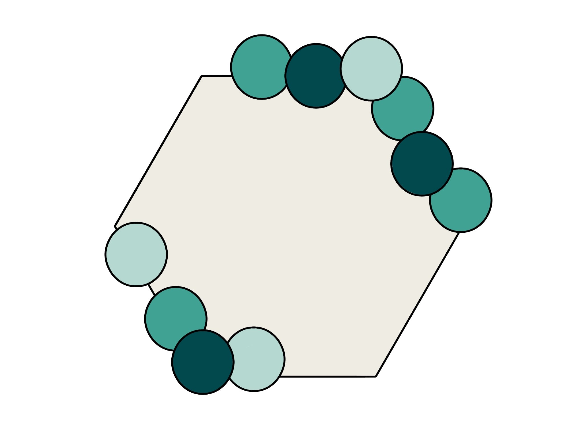 Garland Hexagon