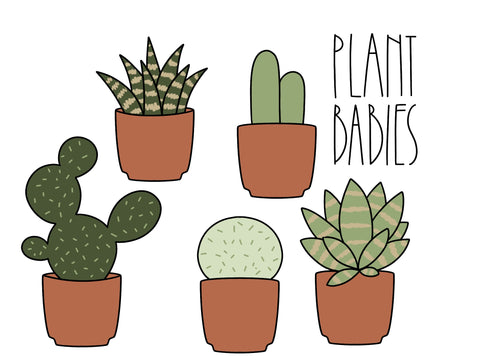 Plant Babies Set
