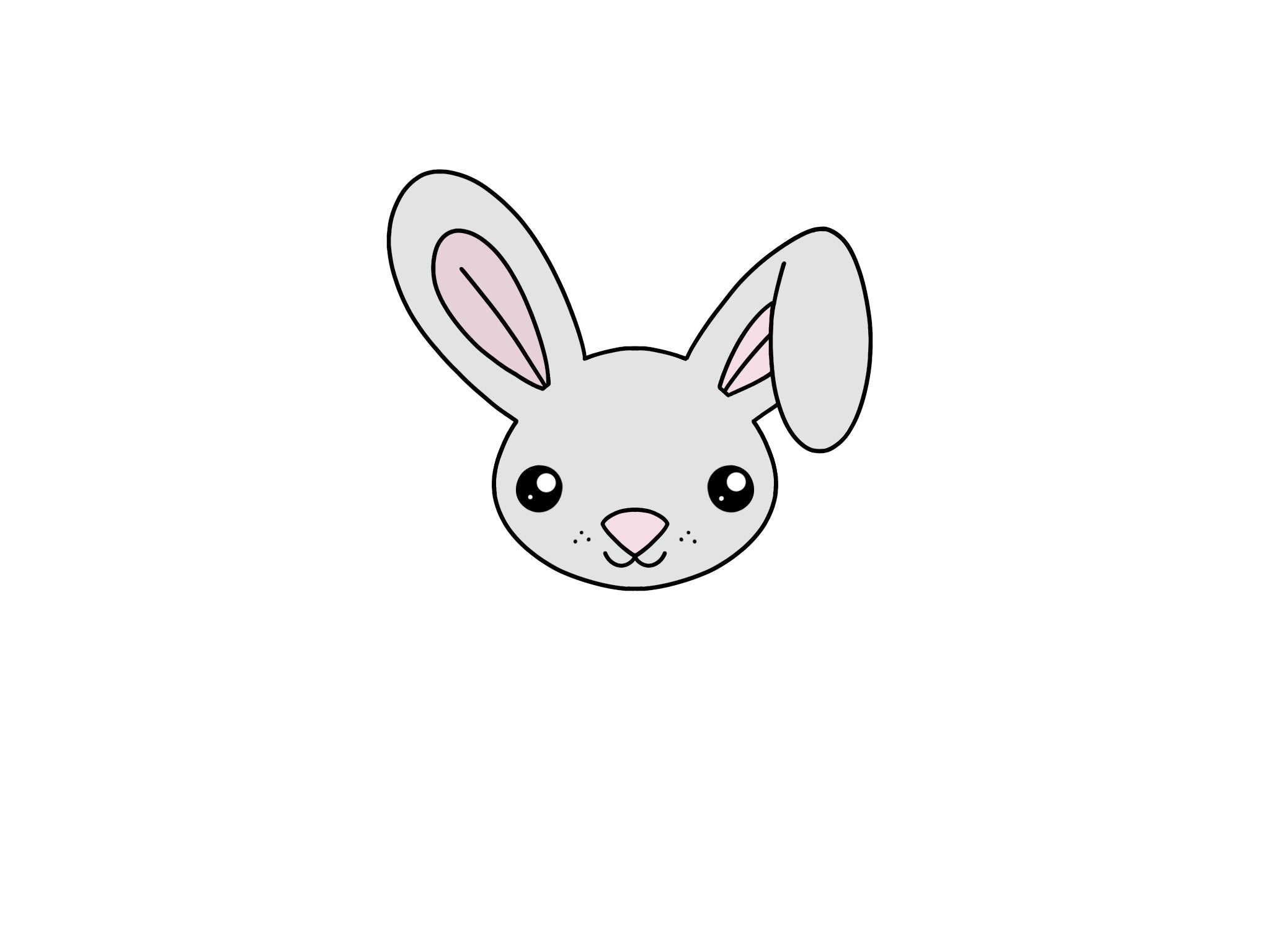 Bunny Face - Floppy Ear