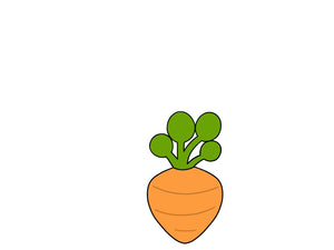 Chubby Carrot - Rounded Leaves