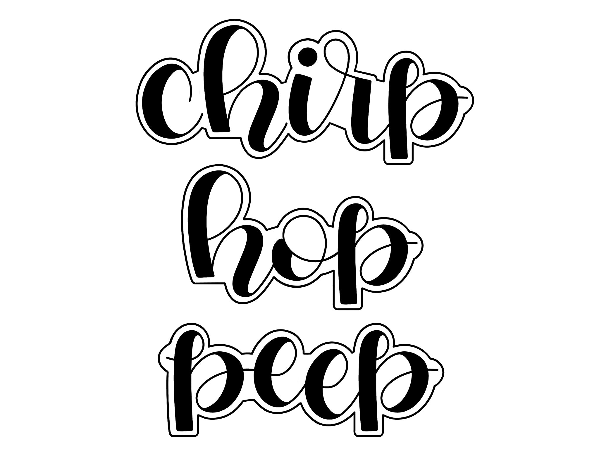 Chirp Hop Peep