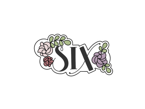 Floral Number SIX