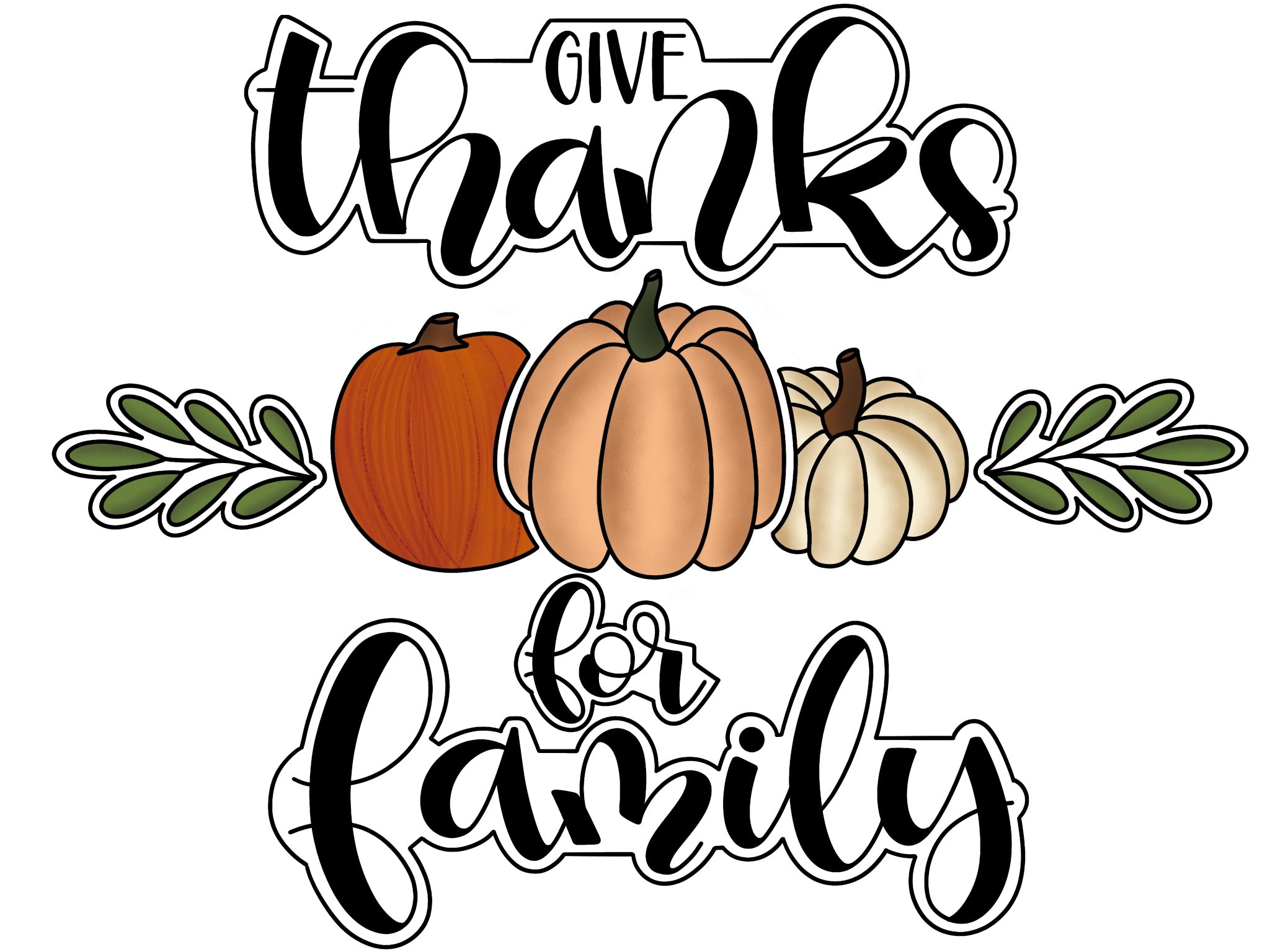 Give Thanks for Family Set