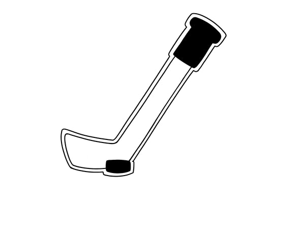 Hockey Stick with Puck