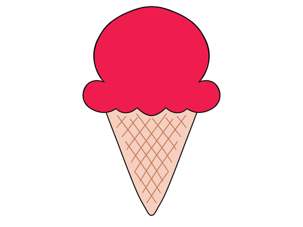 Ice Cream Cone - Single Scoop