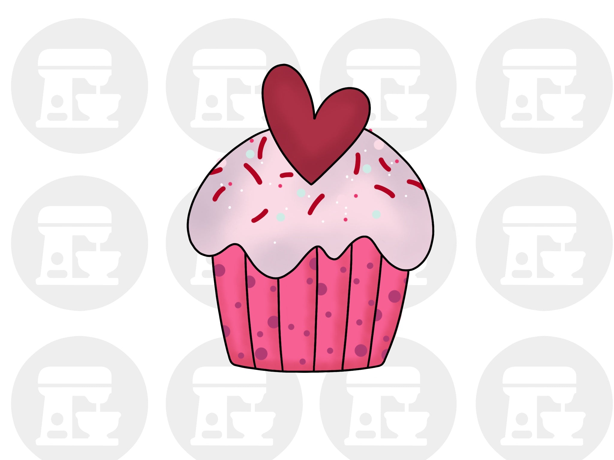 Valentine's Cupcake