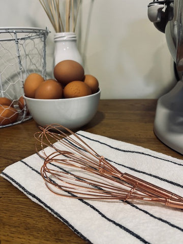 Rose Gold Whisk Set